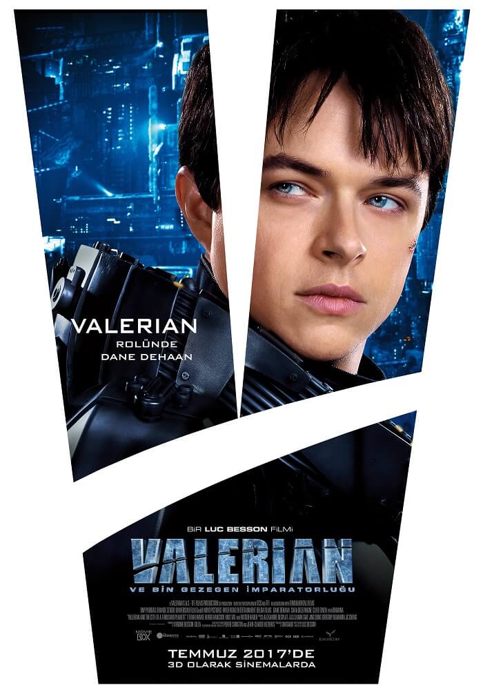 Valerian ve Bin Gezegen İmparatorluğu poster